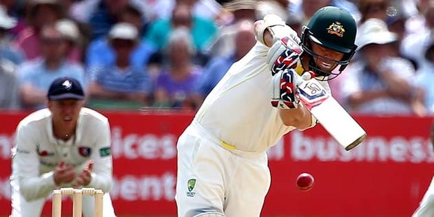 Chris Rogers batting against Kent