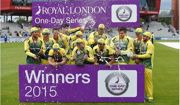 Aussies win ODI series V ENG