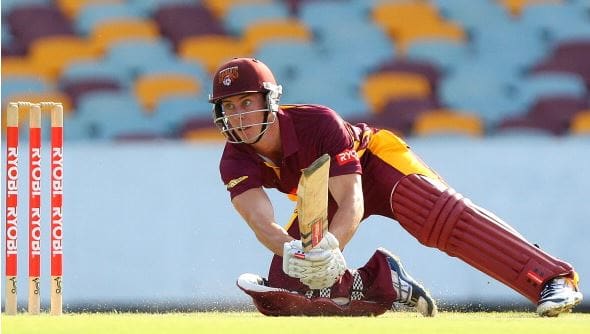 Chris Lynn batting