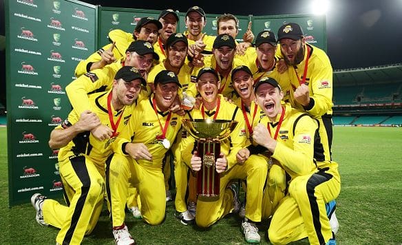 WA one-day cup winners