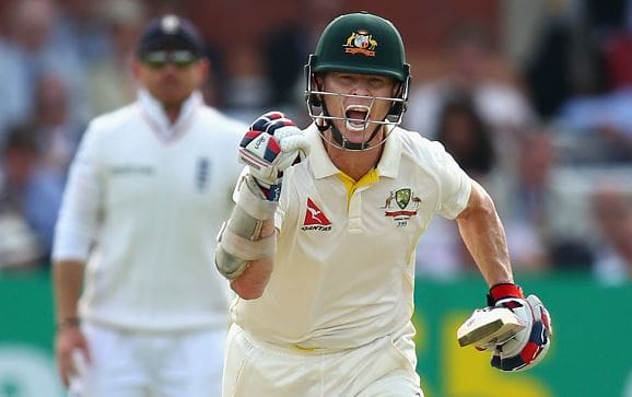 Chris Rogers celebrates century