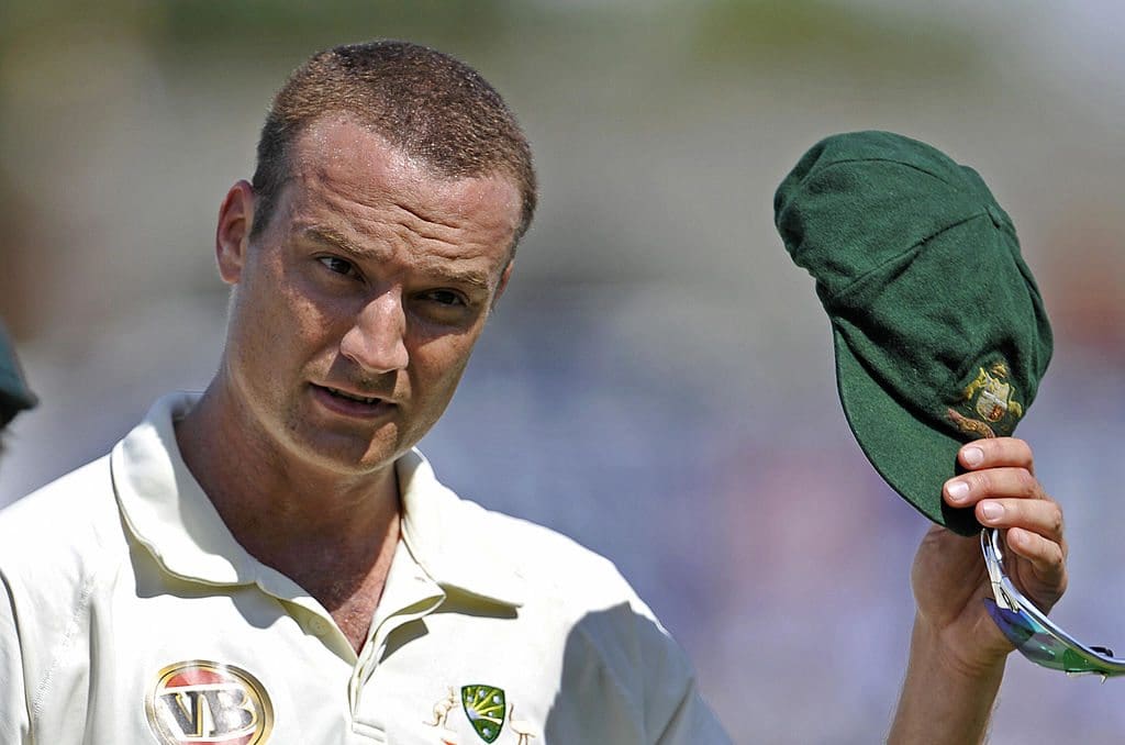 Australian bowler Stuart Clark acknowled